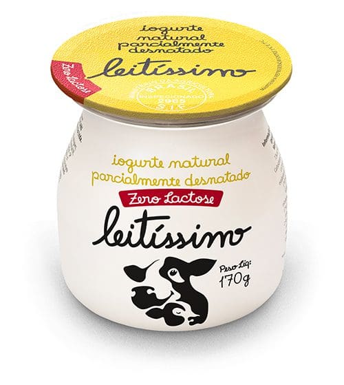 Iogurte Parcialmente Desnatado Zero Lactose Leitíssimo 170g